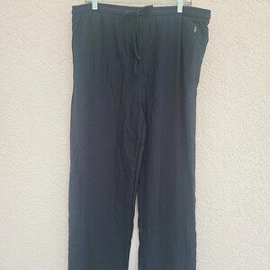 Polo Ralph Lauren Men's Black Sleepwear Pajama Pants Sz Large